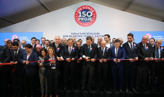 İSKİ, Türkiye'nin En Büyük İleri Biyolojik Atık Su Arıtma Tesisini Hizmete Açtı İSKİ, Türkiye'nin En Büyük İleri Biyolojik Atık Su Arıtma Tesisini Hizmete Açtı