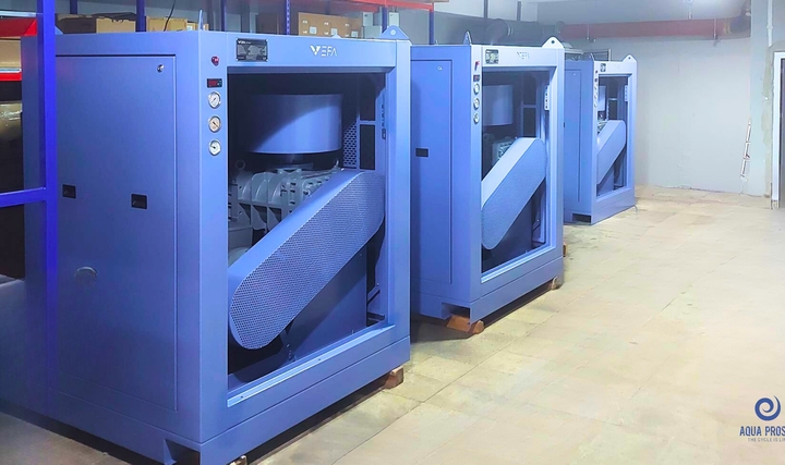 Aqua Proses'ten Yerli ve Milli Üretim Gücü Vefa<br/>Pozitif Deplasmanlı Blower