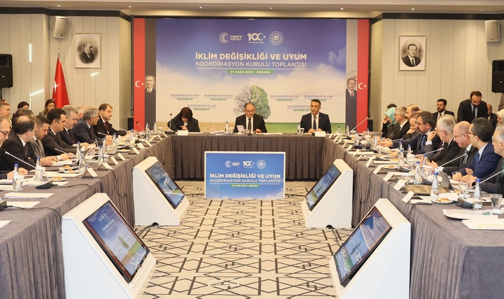 İklim Değişikliği ve Uyum Koordinasyon Kurulu Toplantısı Düzenlendi İklim Değişikliği ve Uyum Koordinasyon Kurulu Toplantısı Düzenlendi