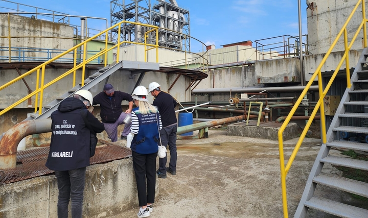 Bakanlıktan Ergene Havzası'nda Kapsamlı Denetim Bakanlıktan Ergene Havzası'nda Kapsamlı Denetim