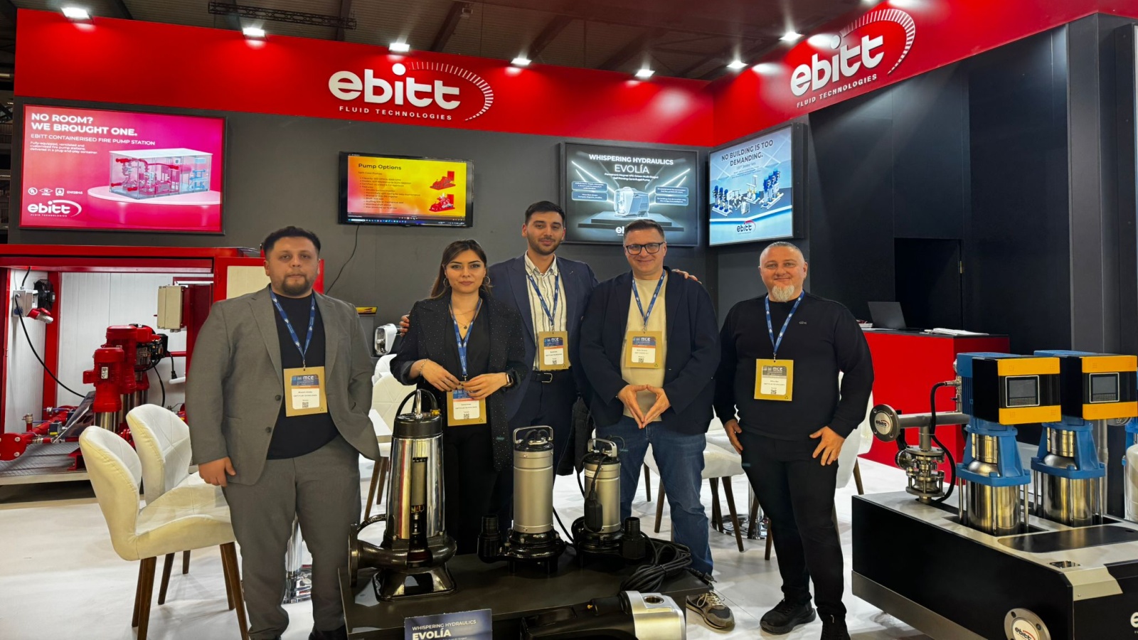 Ebitt, MCE 2026'da Akıllı Su Teknolojileriyle Öne Çıktı