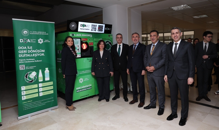 Entegre Depozito İade Sisteminin Tanıtımı Üst Düzey Katılımla Gerçekleştirildi Entegre Depozito İade Sisteminin Tanıtımı Üst Düzey Katılımla Gerçekleştirildi