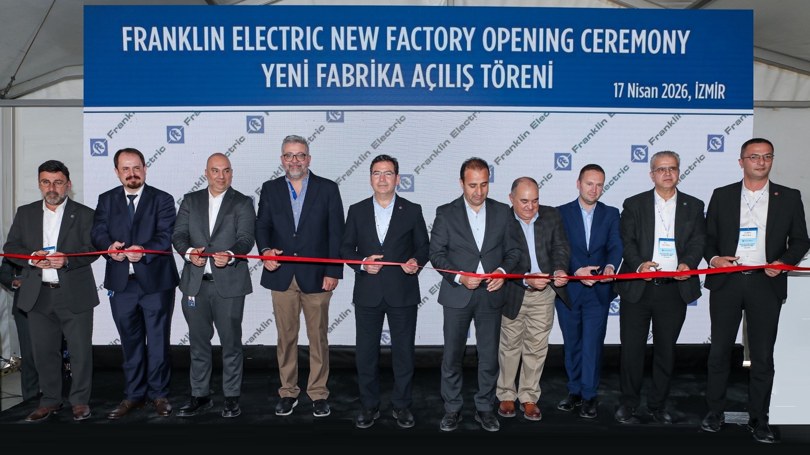 Franklin Electric, İzmir Torbalı'daki Yeni Fabrikasını Hizmete Açtı