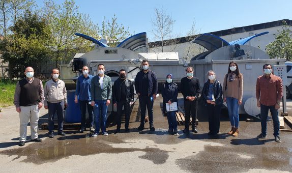 İSKİ Heyeti Deniz Mühendislik Fabrikasını Ziyaret Etti