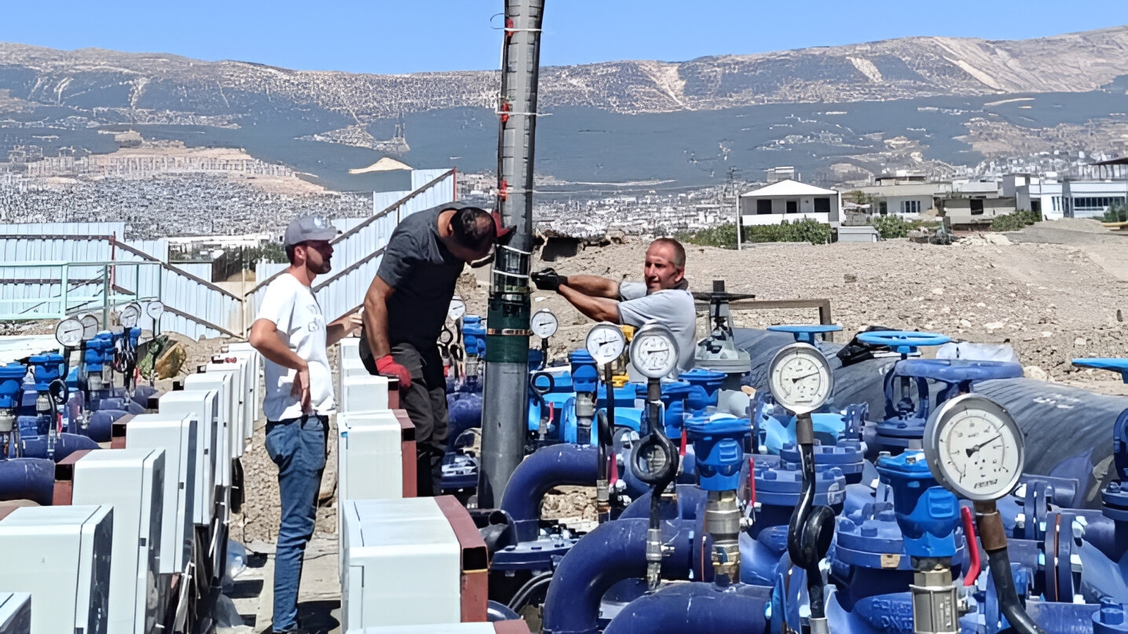 Kahramanmaraş'ın 12 Kilometrelik Su İletim Hattı İMPO Franklin Electric<br/>Teknolojisiyle Hayata Geçti