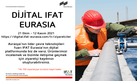 Su ve Çevre Dergimiz IFAT Eurasia Dijital Platformunda