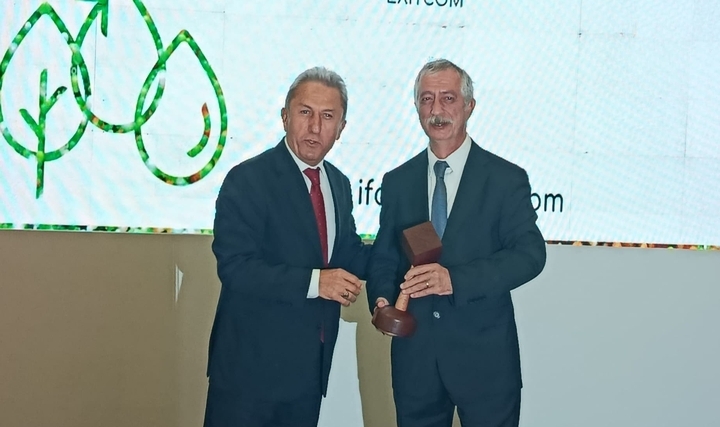 Su ve Çevre Teknolojileri Dergimize IFAT Eurasia<br/>Fuarından Katılımcı Ödülü