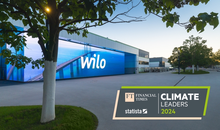 Wilo Grubu, Avrupa'nın İklim Lideri Seçildi Wilo Grubu, Avrupa'nın İklim Lideri Seçildi