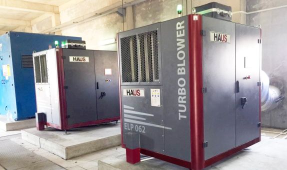 HAUS'tan Yüksek Verimli Turbo Kompresörler