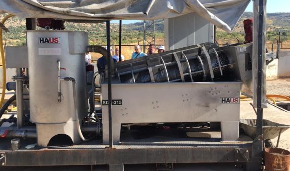 Haus Mobil Vidalı Pres GASKİ'de Çalışıyor Haus Mobil Vidalı Pres GASKİ'de Çalışıyor