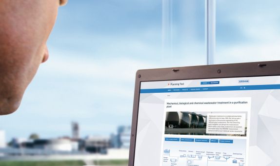 KROHNE'den Su ve Atıksu Endüstrisi için Web Tabanlı On-Line Planlama Aracı