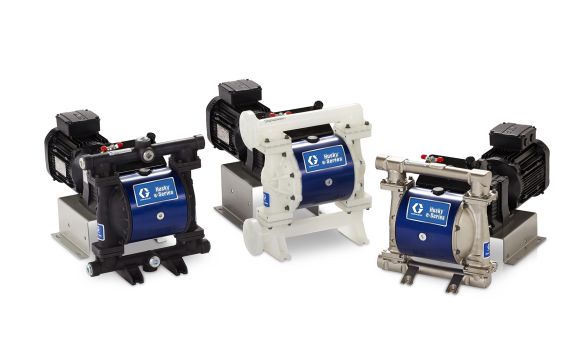 SİSDOZ A.Ş.'Den Graco Husky Serisi Elektrikli Çift Diyaframlı Pompalar