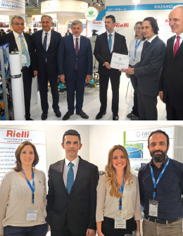 Kazancı da IFAT'taydı...