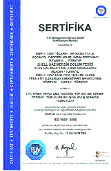 Shell Gas'a ISO 9001 Belgesi