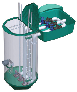 FLYGT SPM - Yeni Nesil Anahtar Teslim Hazır (Paket) Pompa İstasyonları