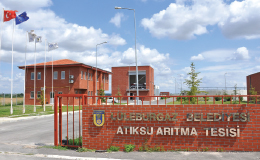 Ergene Havzası'nda bir belediye tarafından tamamlanan ilk arıtma tesisi Lüleburgaz Atıksu Arıtma Tesisi