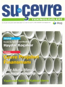 Su ve Çevre Teknolojileri Dergisi 19. Sayı (2008 Mart-Nisan) kapağı